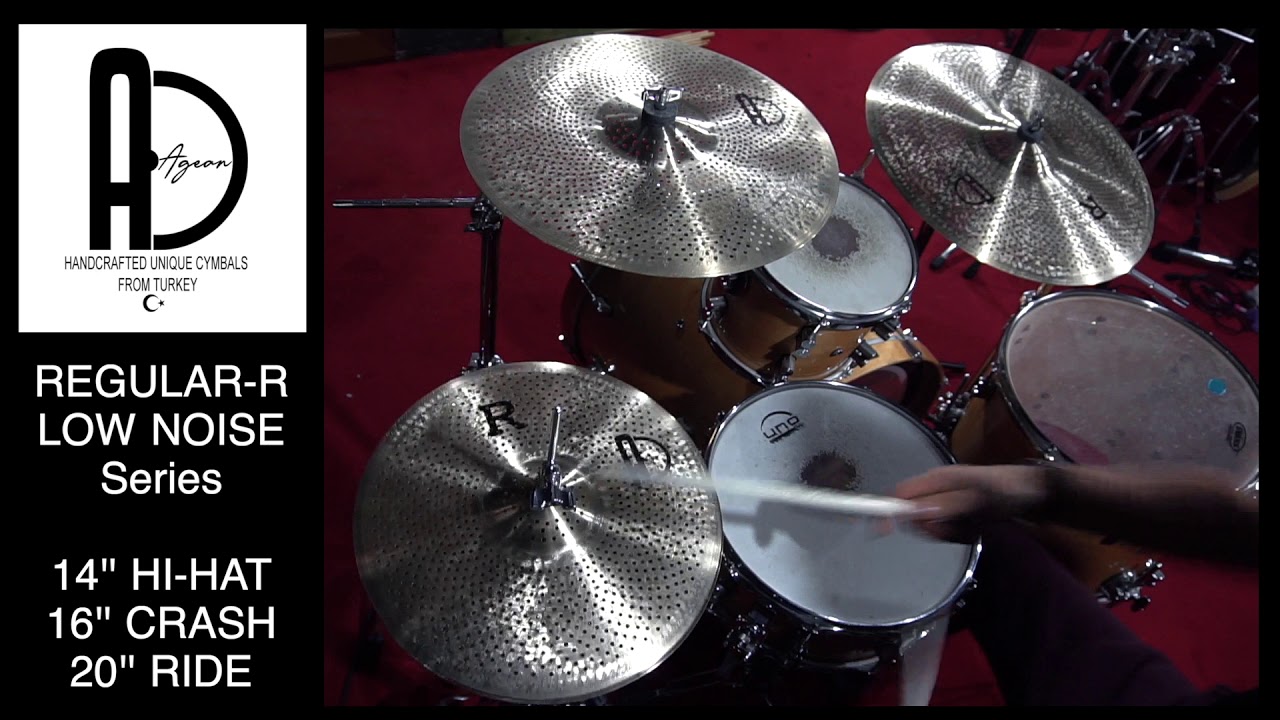 Agean Cymbals Regular R Low Volume Set