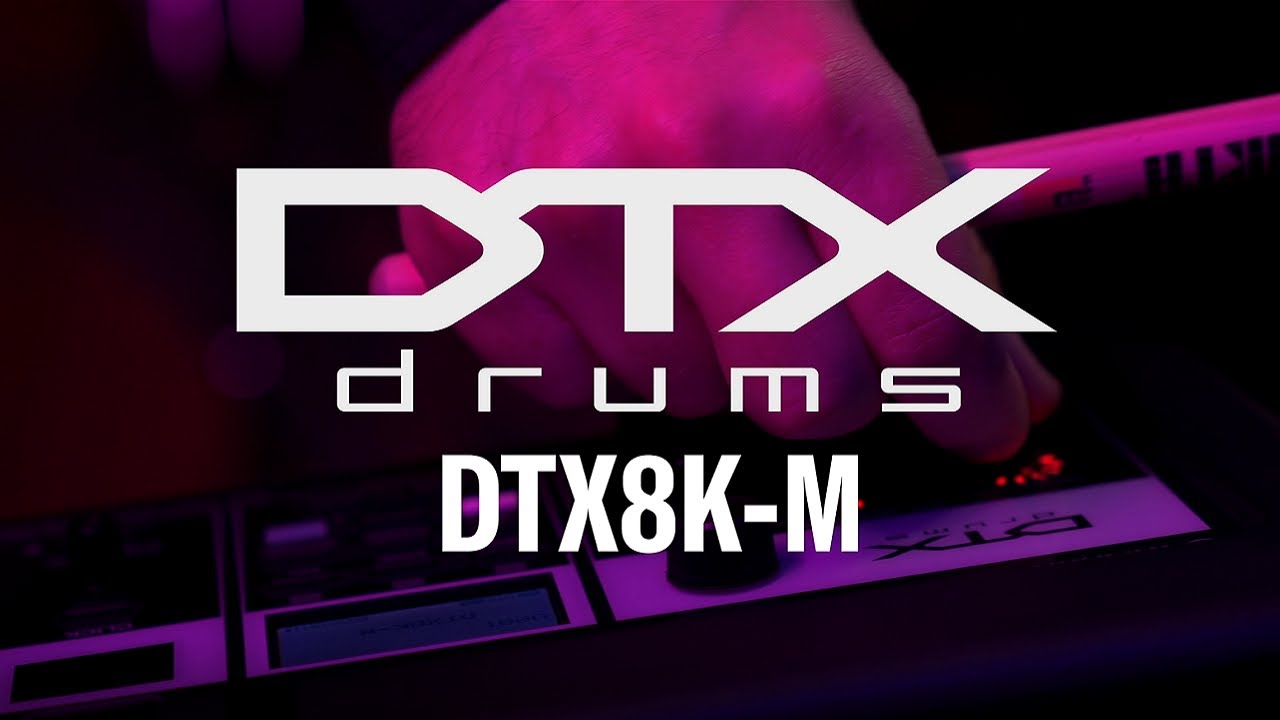 Yamaha DTX8K-M Overview