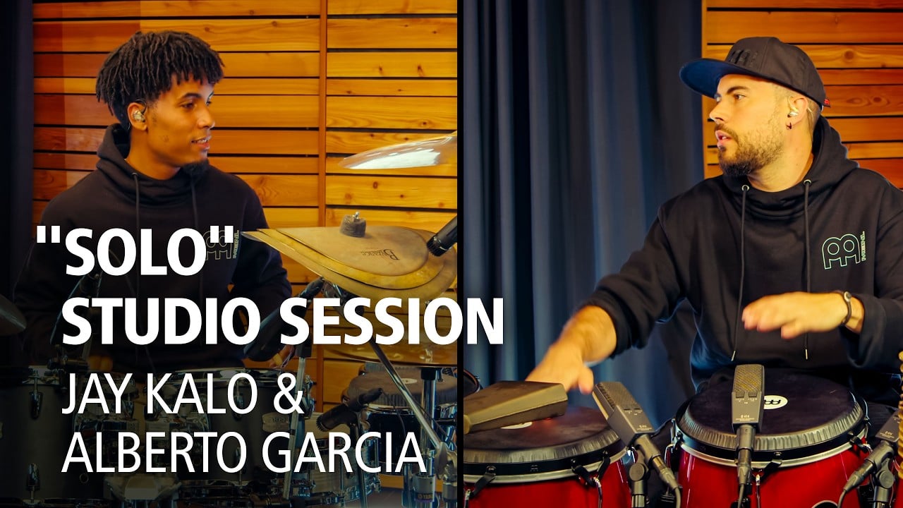Meinl Percussion - Jay Kalo & Alberto Garcia - "Solo" Studio Session