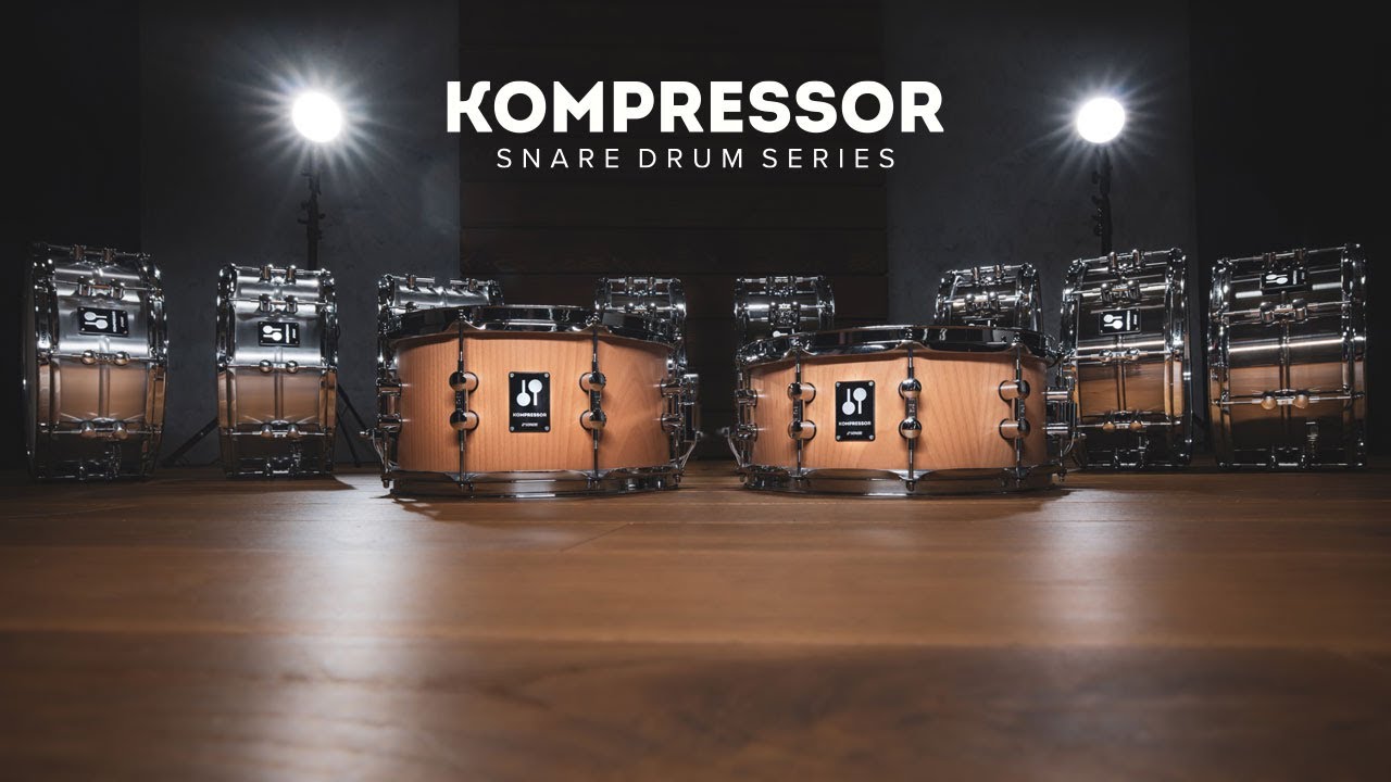KOMPRESSOR Snare Drum Series: The all-new BEECH models are here!