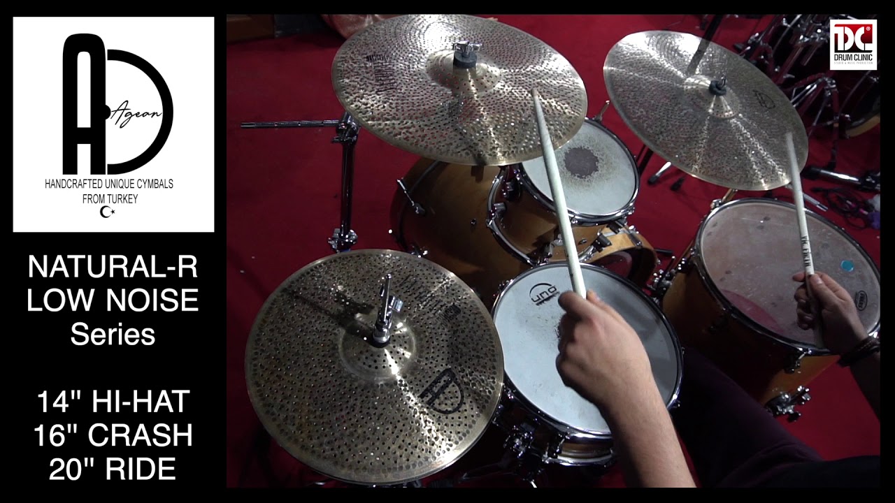 Agean Cymbals Natural R Low Volume Set