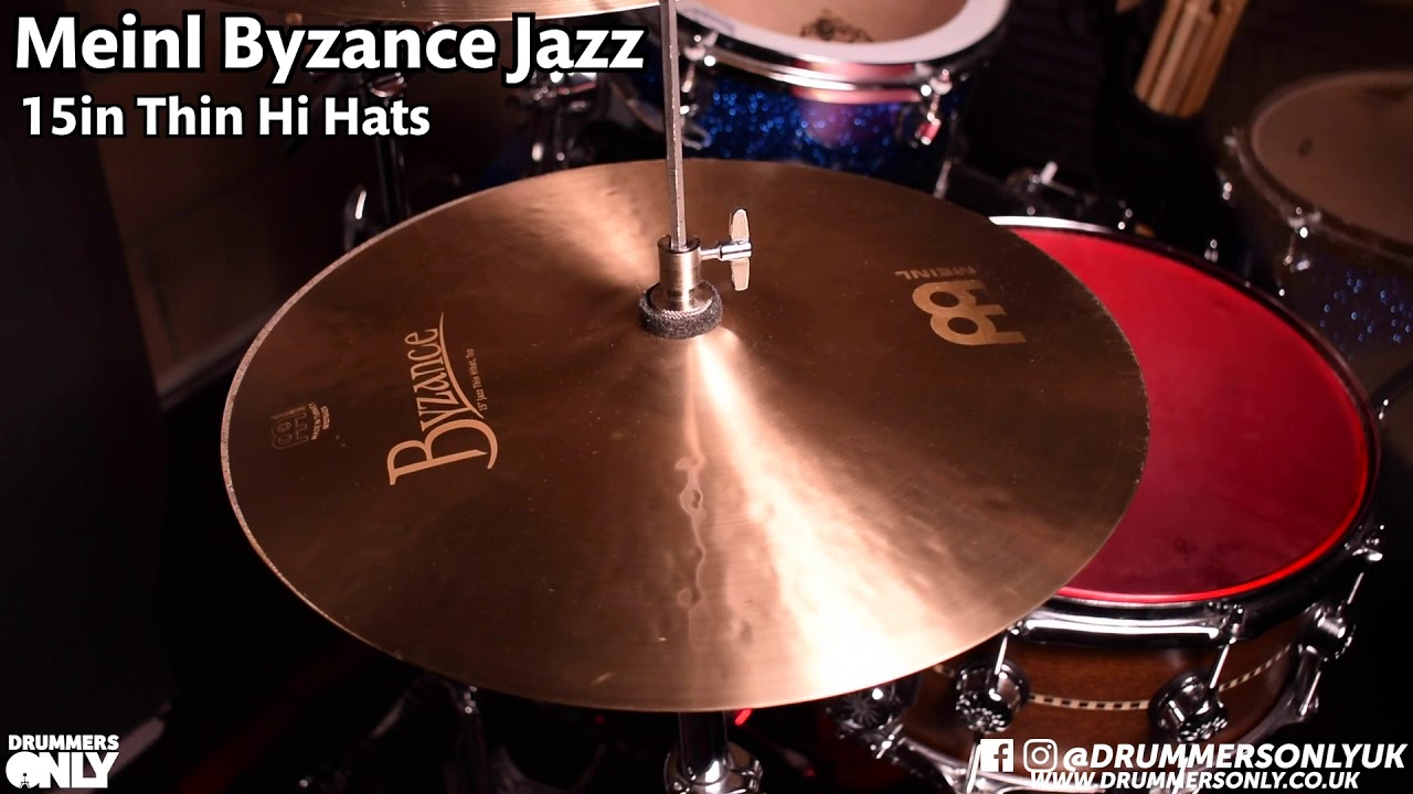 Meinl Byzance Jazz 15in Thin Hats