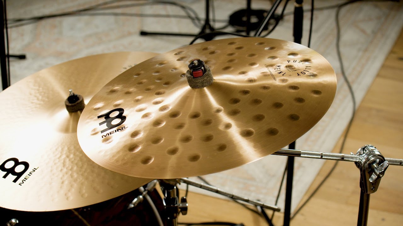 Pure Alloy 16" Extra Hammered Crash by Meinl Cymbals PA16EHC