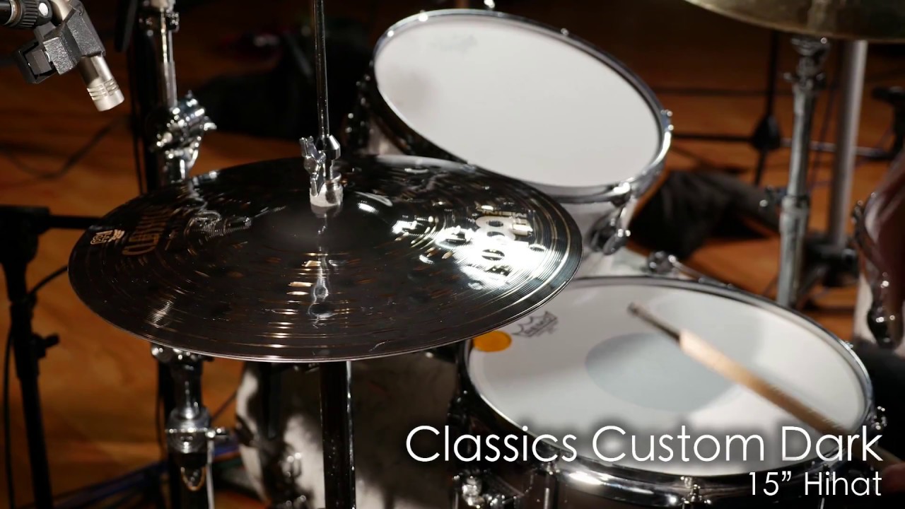 Meinl Cymbals CC15DAH Classics Custom 15" Dark Hihat