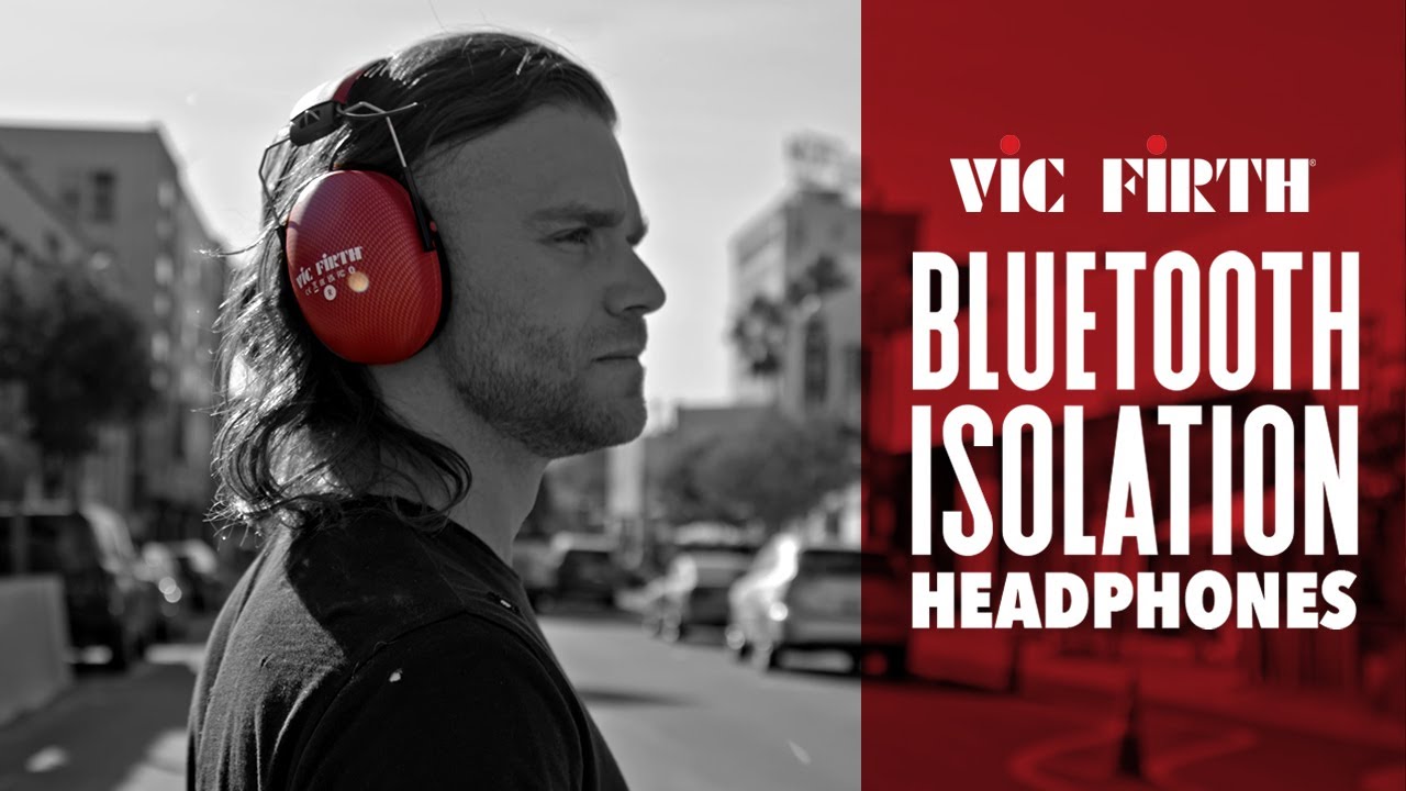 NEW Vic Firth Bluetooth Isolation Headphones