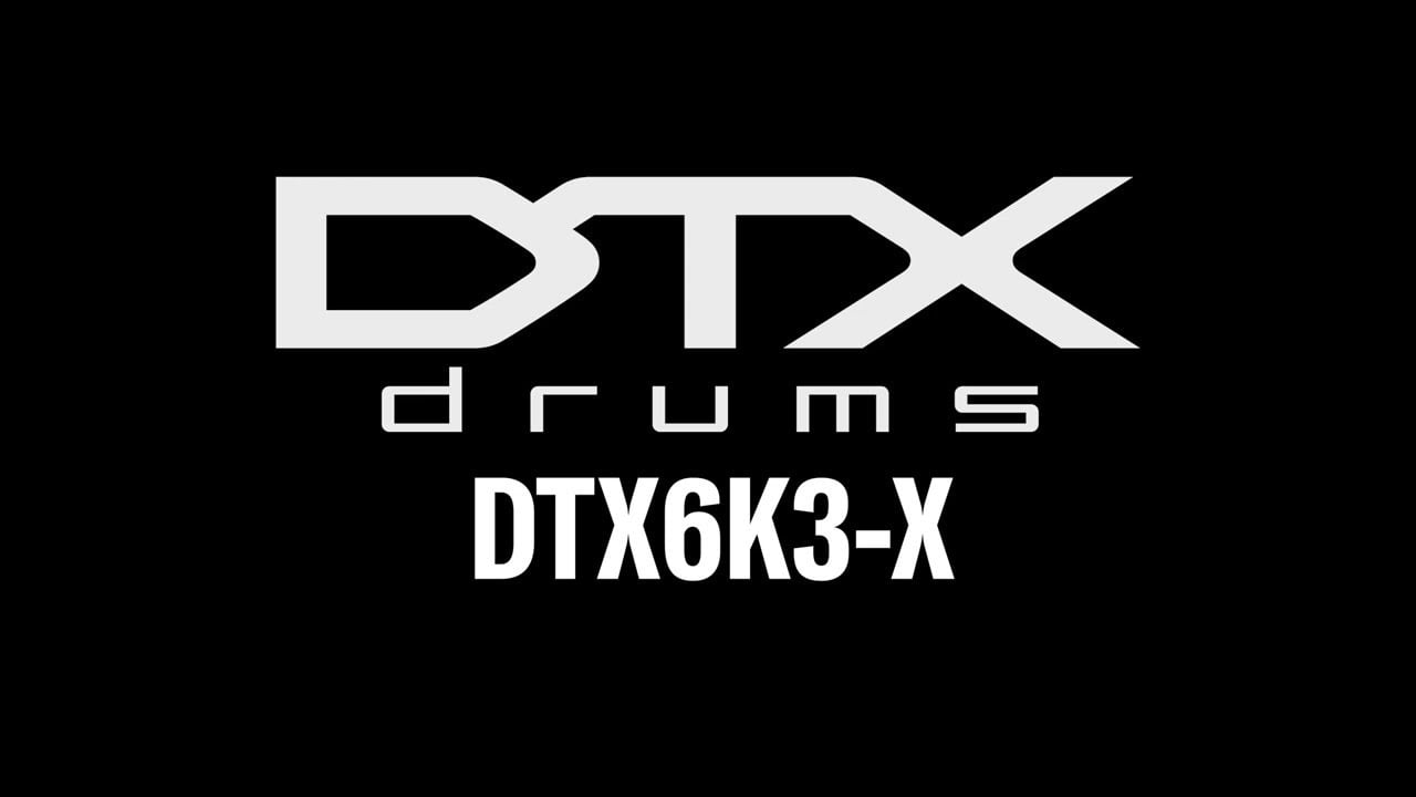 Yamaha | DTX6K3-X | Overview Video