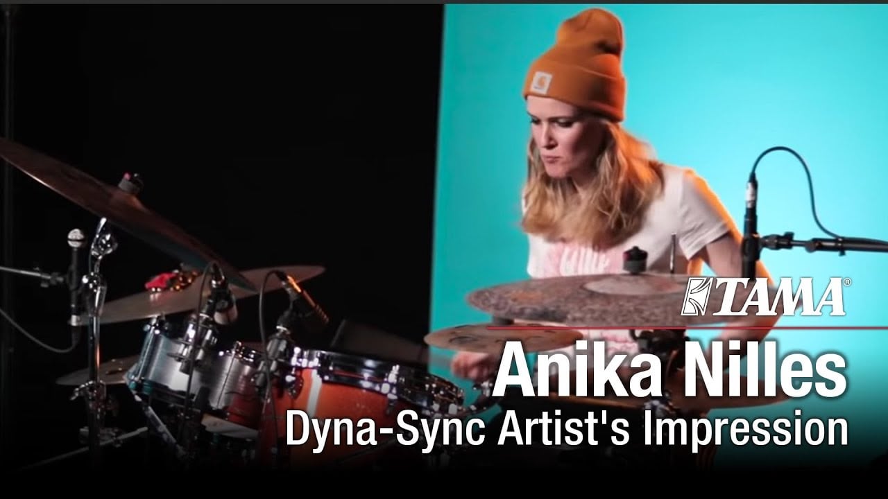 TAMA Dyna-Sync Artist's Impression - featuring Anika Nilles