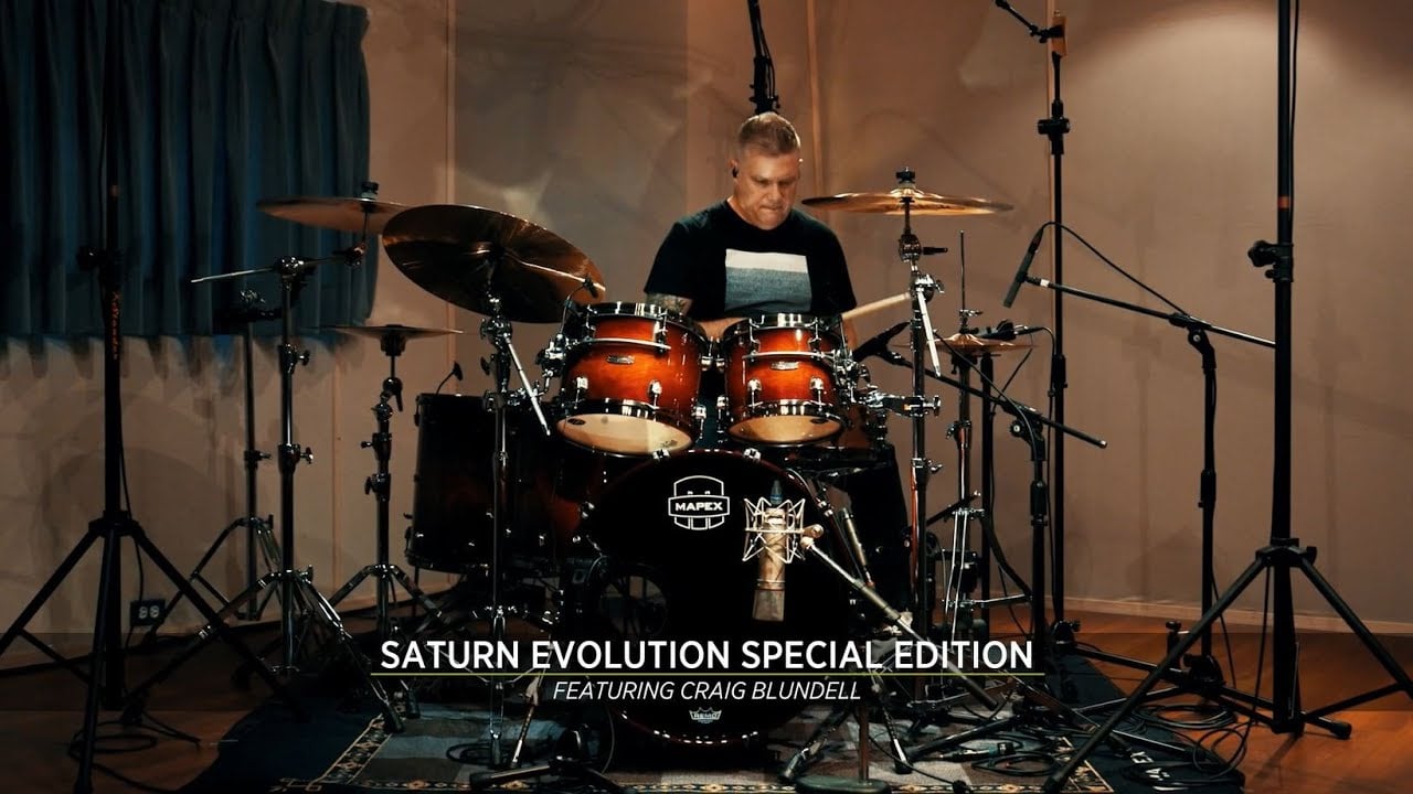 Mapex Saturn Evolution Special Edition - Craig Blundell "Wake Up Call"