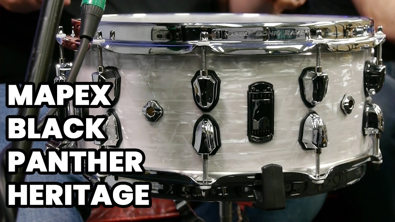 Mapex Black Panther Heritage Snare!