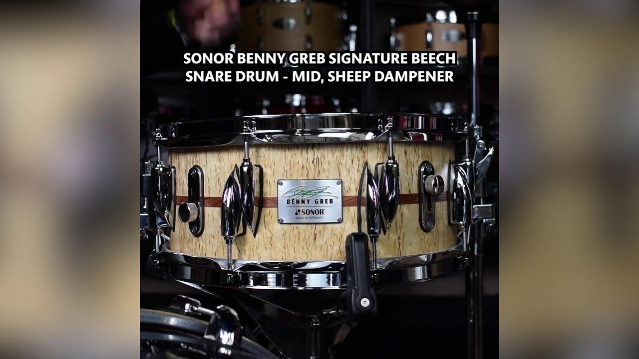 Sonor Benny Greb Signature 2.0 Beech Snare Drum