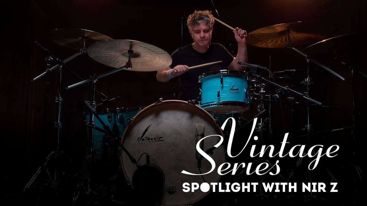 SONOR Vintage Series Drum Set: In the Studio with Nir Z