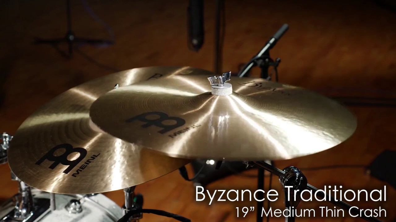 Meinl Cymbals B19MTC Byzance 19" Traditional Medium Thin Crash Cymbal