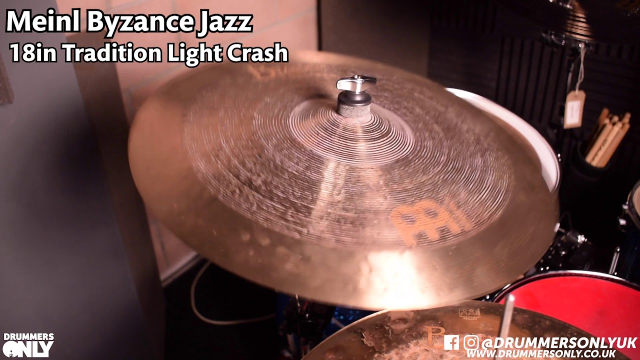 Meinl Byzance Jazz 18in Tradition Light Crash