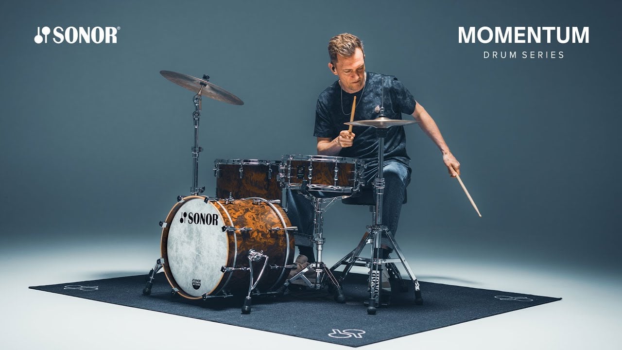 The new SONOR drum series MOMENTUM