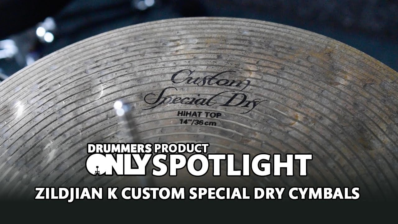 Product Spotlight! - Zildjian K Custom Special Dry Cymbals