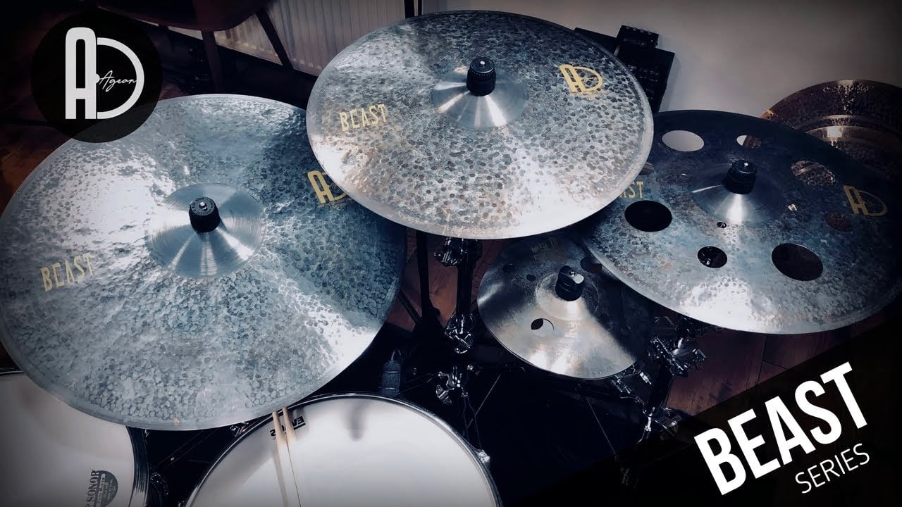 Agean Beast Series cymbals sound demo by Ralf Schumacher