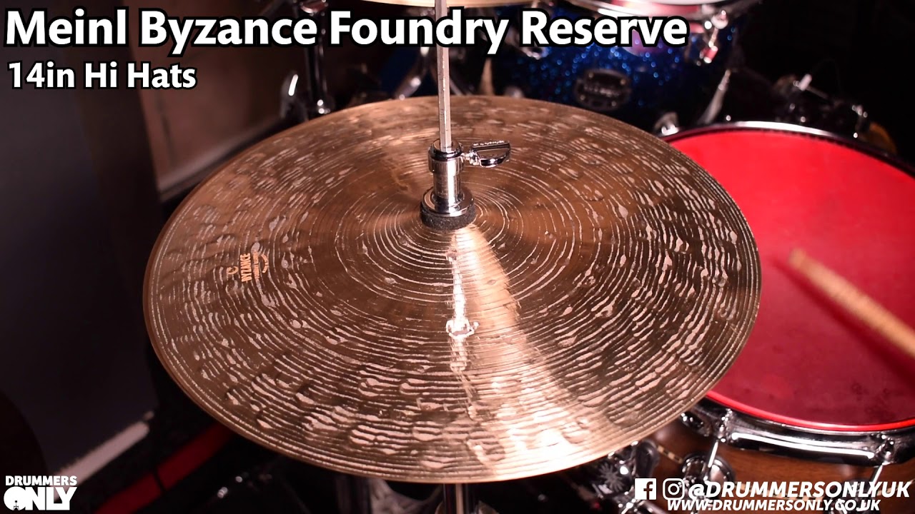 Meinl Byzance Foundry Reserve 14in hats