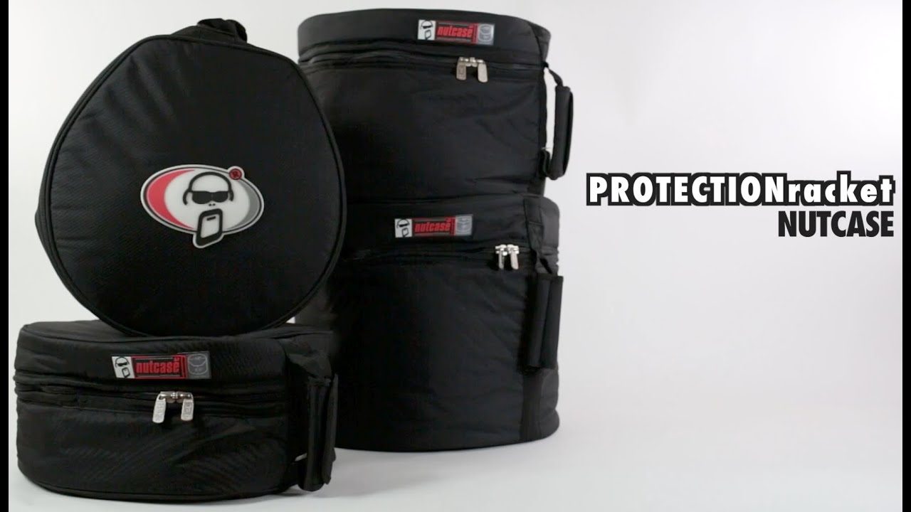 Protection Rackets entry level-intermediate Nutcase range of drum cases