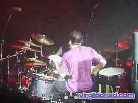 Virgil Donati with Steve Vai - drum solo