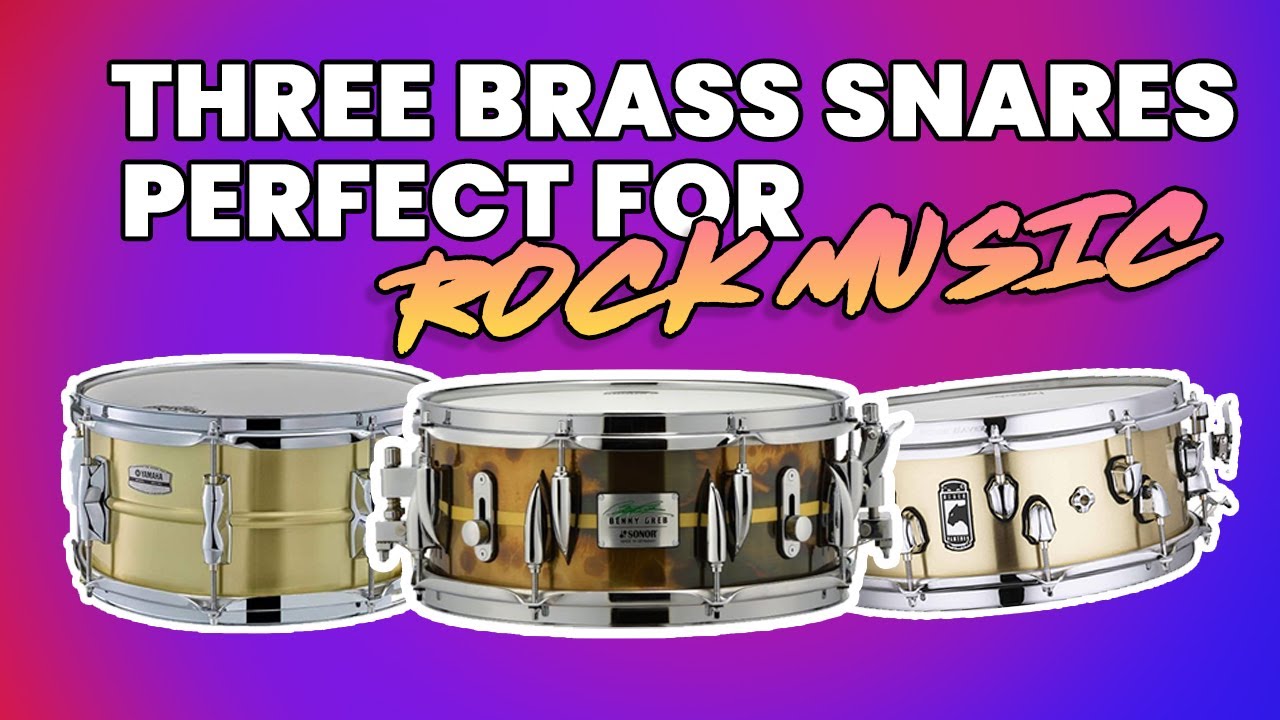 [LIVE SHOW #2] 3 Brass Snares PERFECT For Rock Music!
