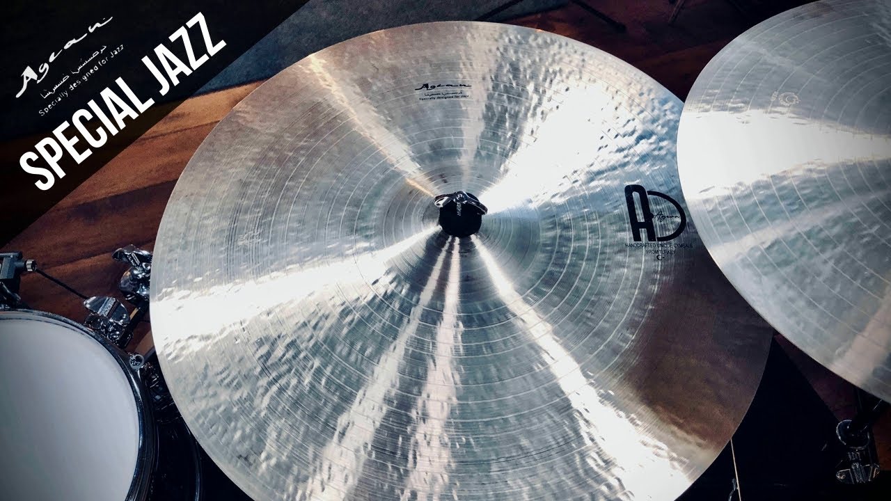Agean Special Jazz series cymbals sound demo by Ralf Schumacher