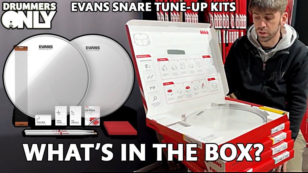 Evans Snare Tune-Up Kits: What's In The Box?