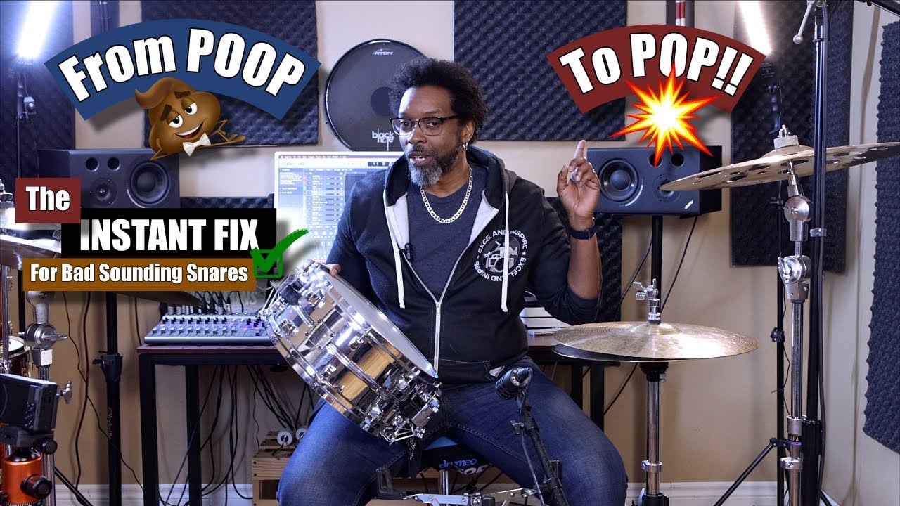 From Poop To POP! 💥 Fix ANY Bad Sounding Snare In Seconds 🤩