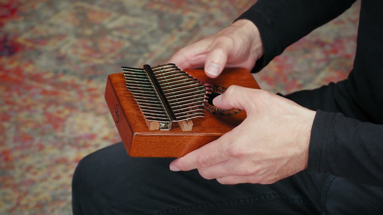 Meinl Percussion Sound Hole Designer Kalimba, Sun (KA17SU)