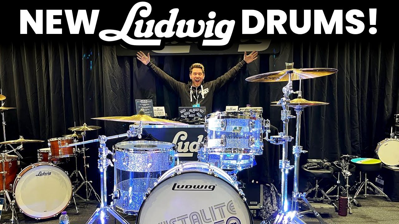 NEW GEAR FROM LUDWIG DRUMS!