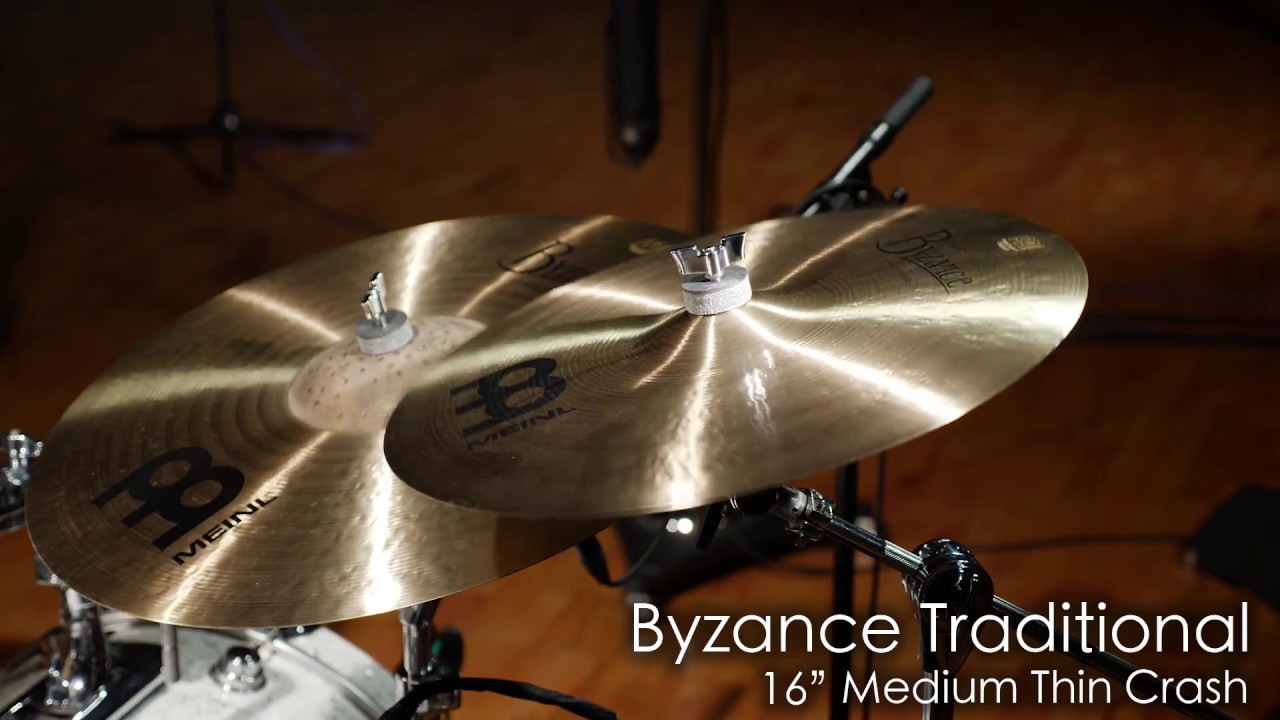Meinl Cymbals B16MTC Byzance 16" Traditional Medium Thin Crash