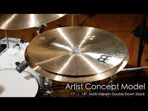 Meinl Cymbals AC-DOUBLEDOWN Matt Halpern Artist Concept Model Double Down Stack