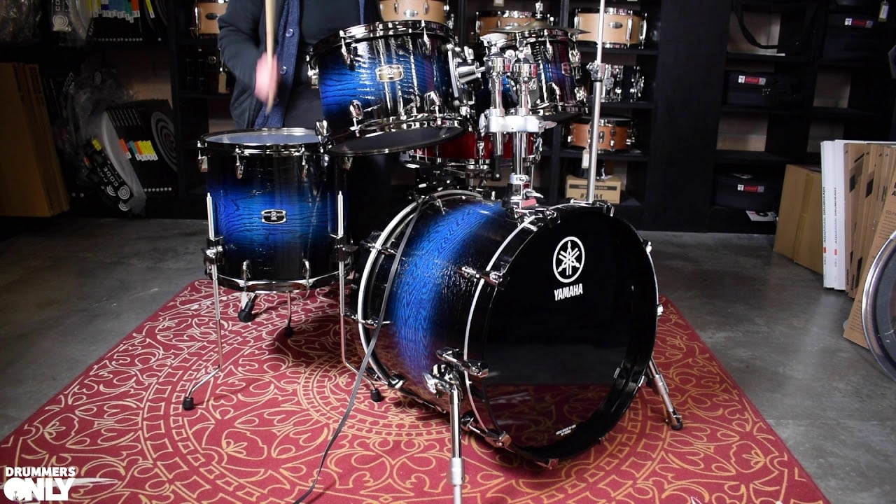 Yamaha Live Custom Hybrid 20in 4pc Shell Pack - UZU Ice Sunburst!