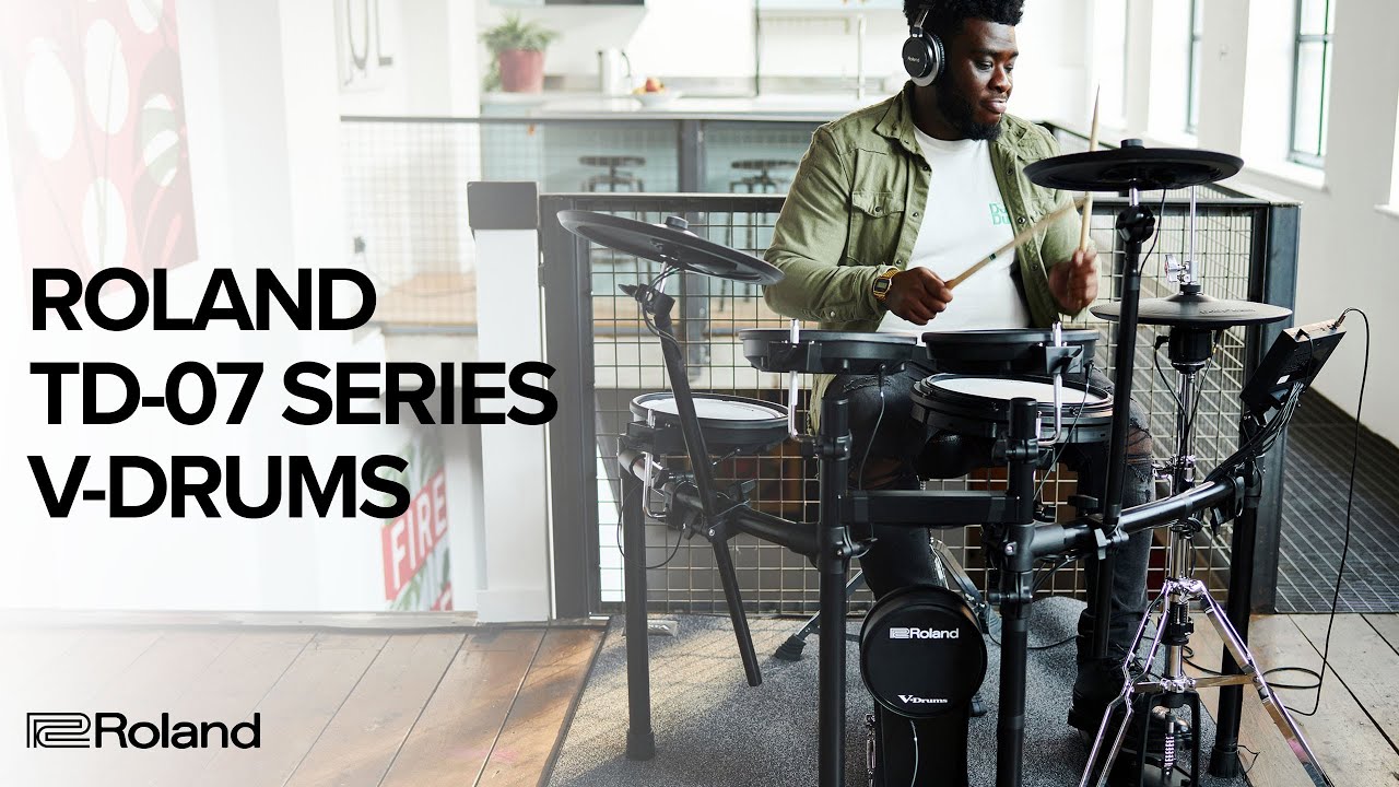 Introducing the Roland TD-07 Series V-Drums