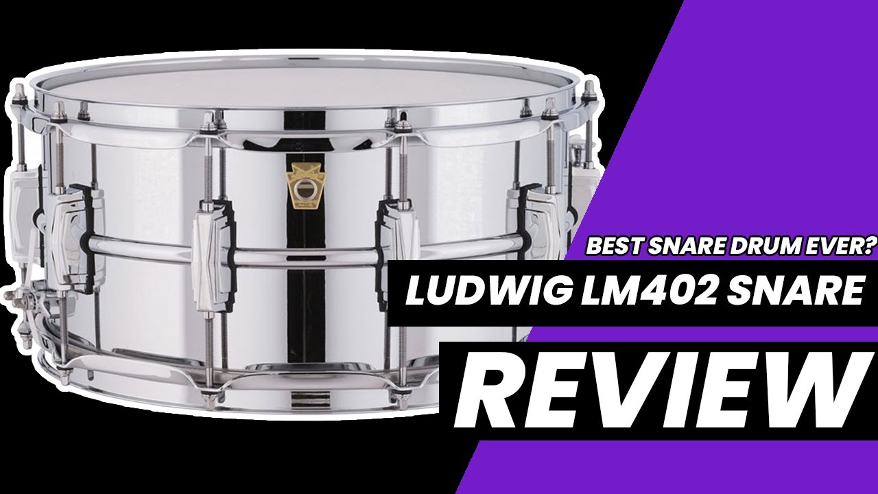 Ludwig LM402 14x6.5in Supraphonic Snare Review: Best Snare Drum Ever?