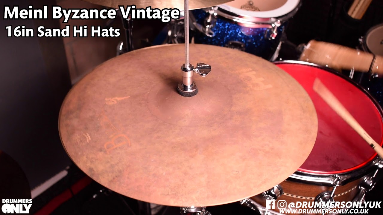Meinl Byzance Vintage 16in Sand Hi Hats
