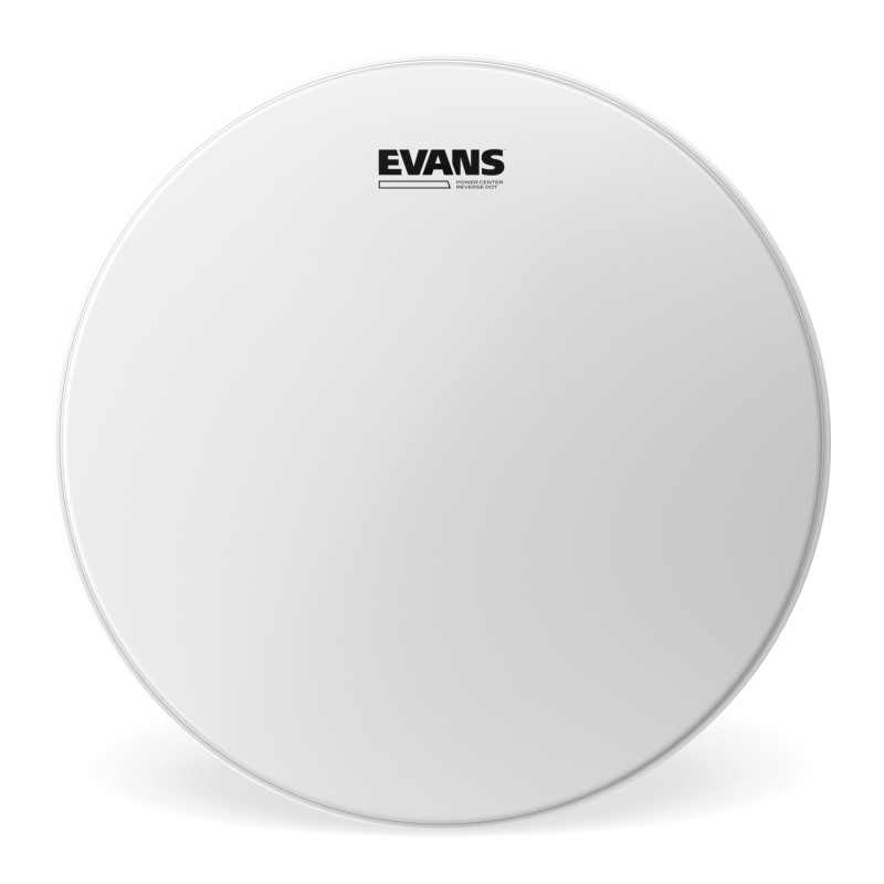 Evans Power Center Reverse Dot Coated 14in Snare Head 3