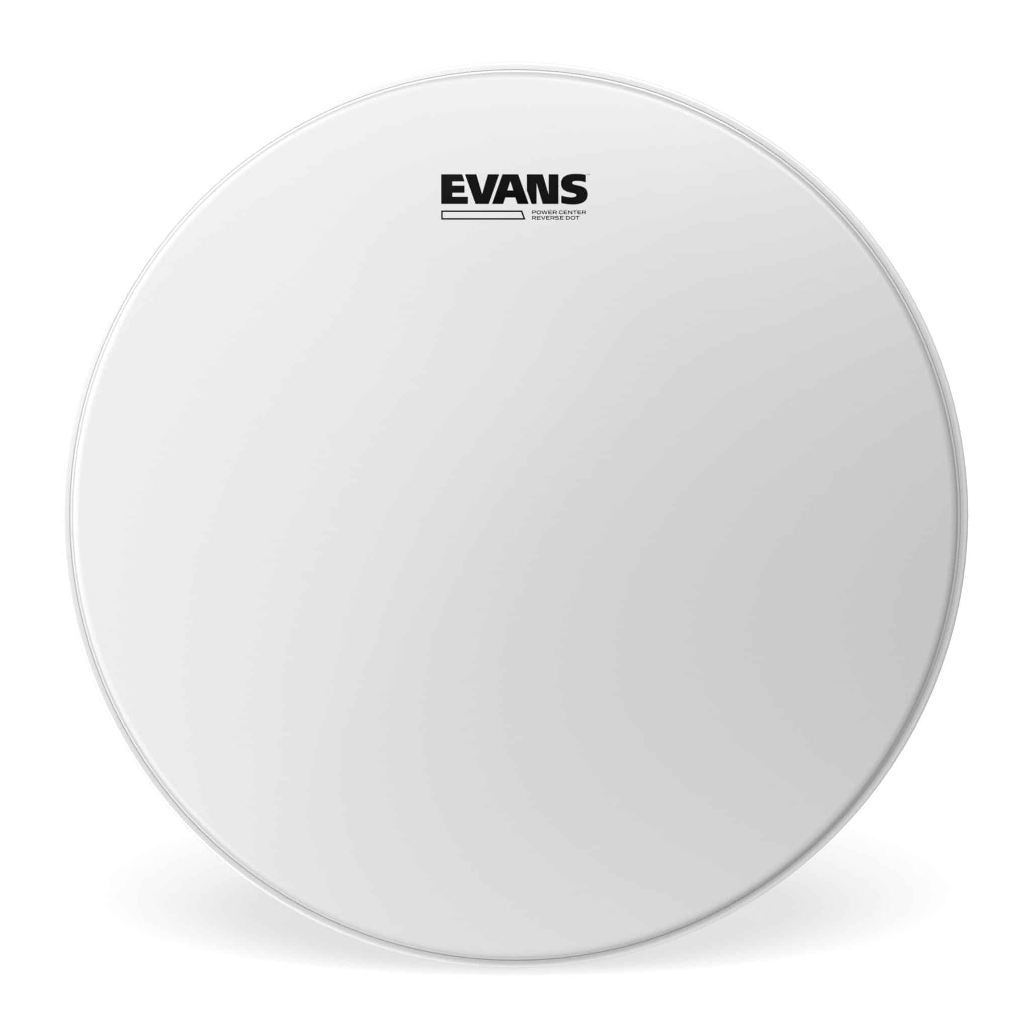 Evans Power Center Reverse Dot Coated 14in Snare Head 4