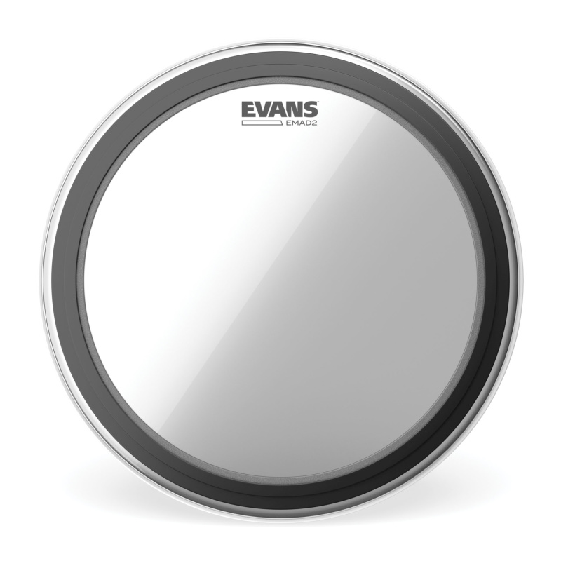 Evans EMAD2 22in Clear Bass Drum Head
