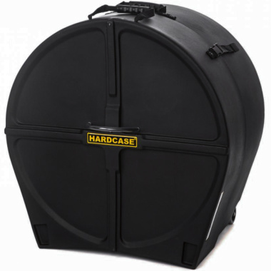 Hardcase 24in Bass Drum Case with Wheels