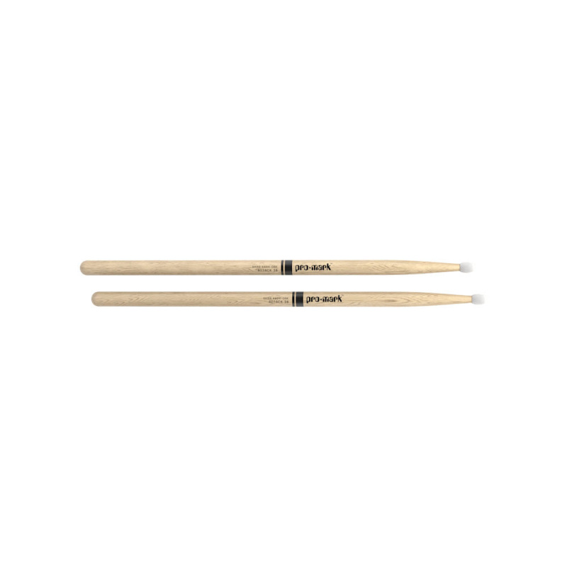 ProMark Classic Attack 2B Shira Kashi Oak Drumsticks PW2BN – Nylon Tip 8