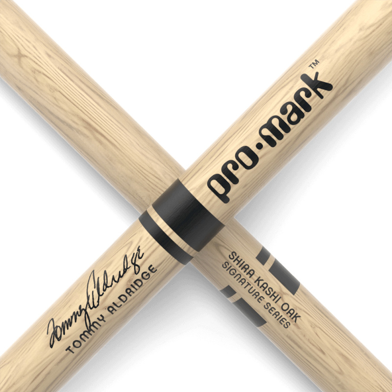 ProMark Classic Tommy Aldridge Shira Kashi Oak Signature Drumsticks PW2SW – 6