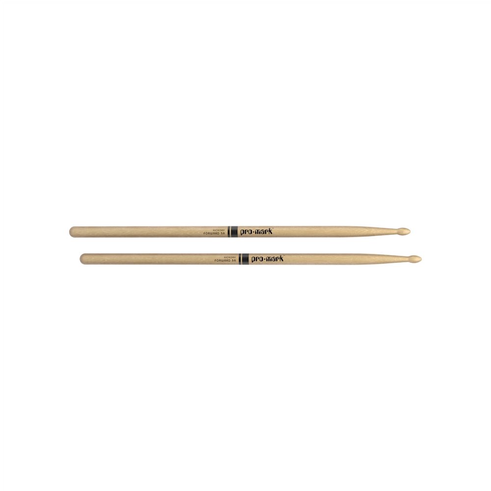 Promark Classic Forward 5A Hickory - Oval Wood Tip - Image 5