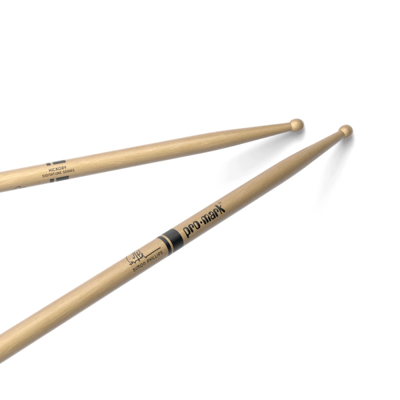 ProMark Classic Simon Phillips Signature Hickory Drumsticks TX707W 7