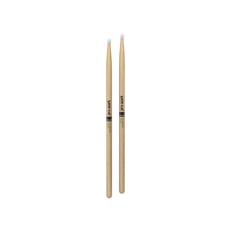 Promark Classic Forward 5B Hickory - Oval Nylon Tip - Image 4
