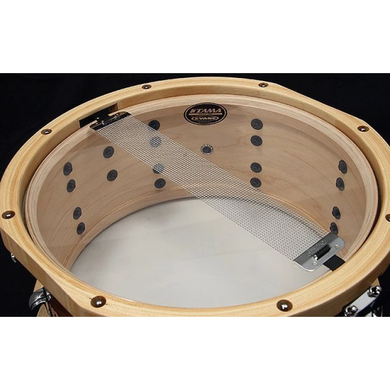 Tama SLP 14x6.5in Studio Maple Snare Drum with Wood Hoops - Image 5