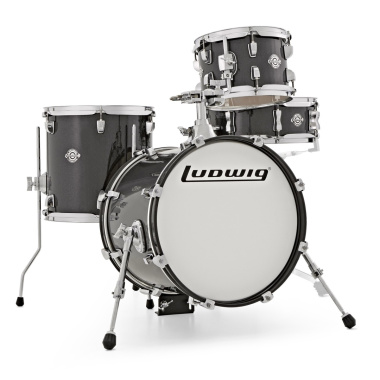 Ludwig Breakbeats Questlove 16in 4pc Shell Pack – Black Gold Sparkle