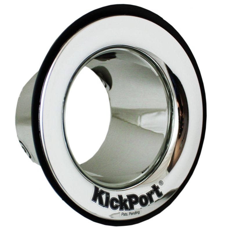 KickPort 2 Bass Drum Sound Hole – Chrome 3