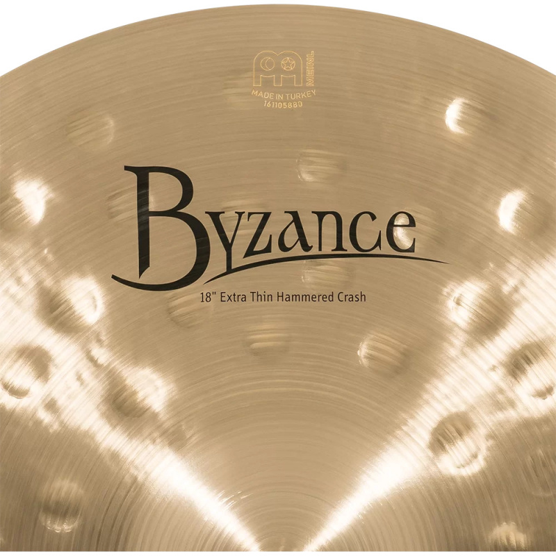Meinl Byzance Traditional 18in Extra Thin Hammered Crash 6
