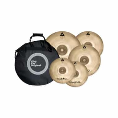 Istanbul Agop XIST Brilliant Cymbal Set with Free 18in Crash and Bag