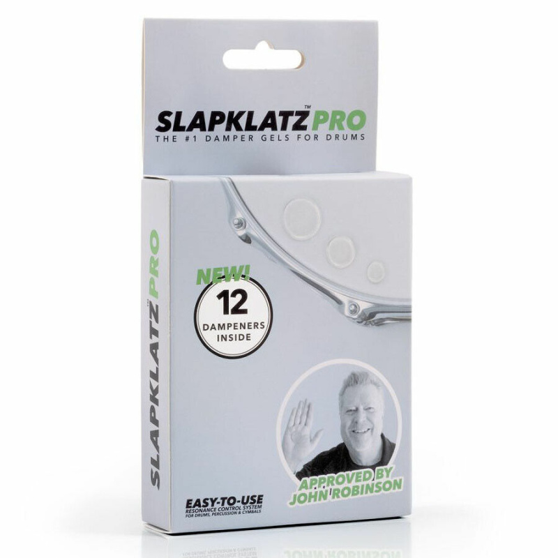 Slapklatz Pro Drum Dampers Pack of 12 – Clear 4